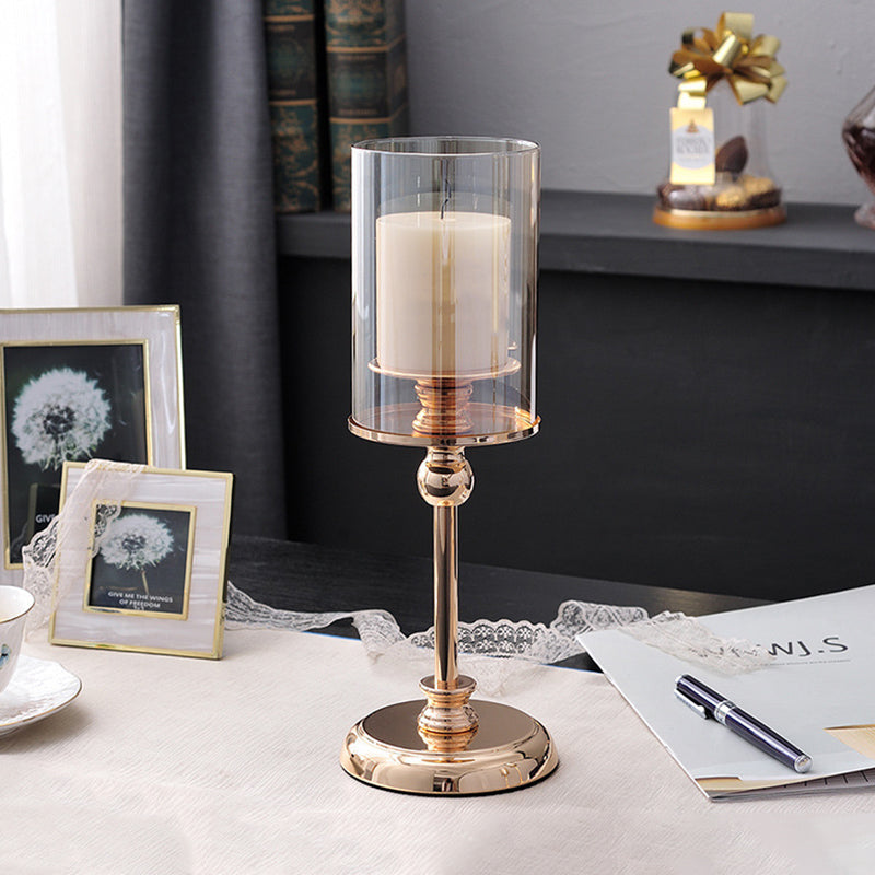 Fexmon Golden Candle Holder