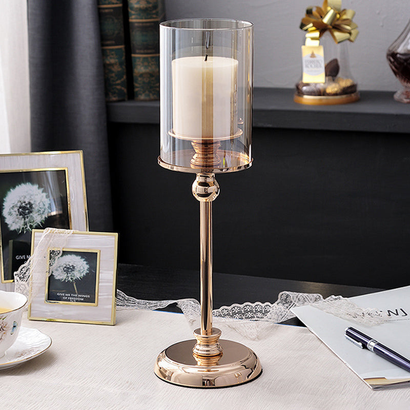 Fexmon Golden Candle Holder