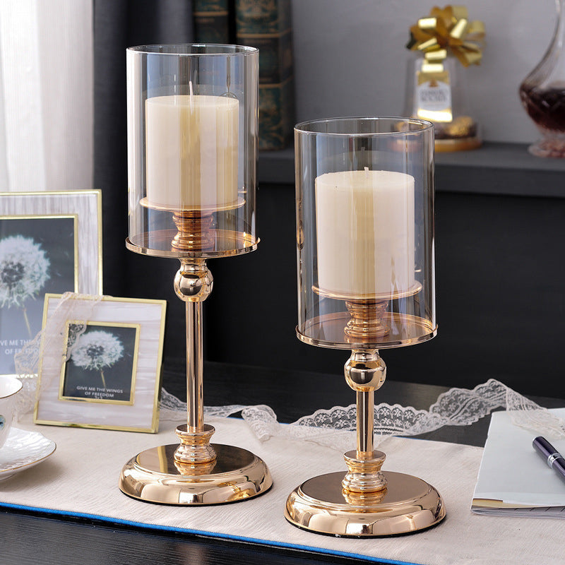 Fexmon Golden Candle Holder