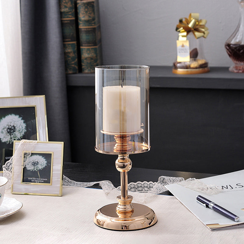 Fexmon Golden Candle Holder