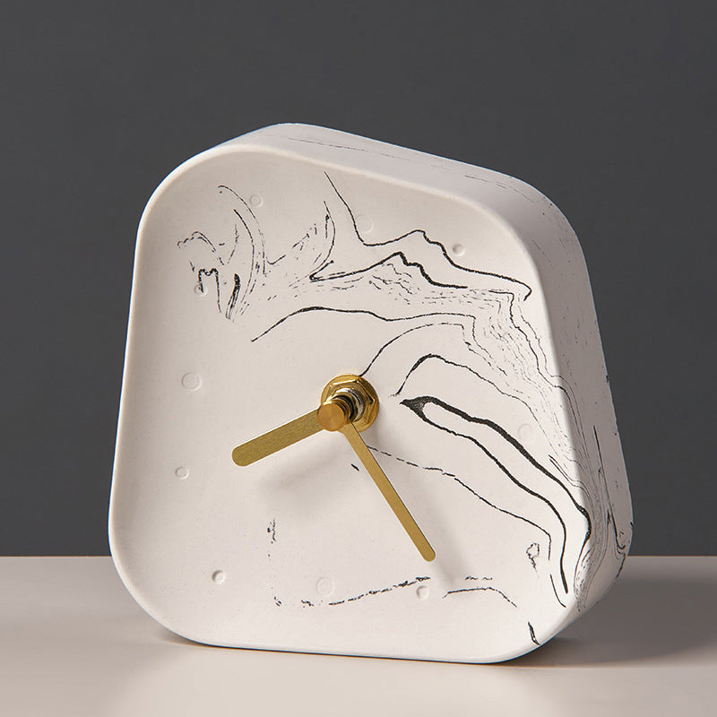 Bodil Terra Cement Clock