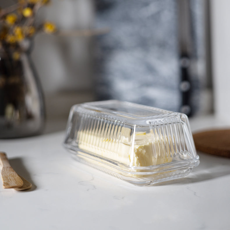 Fordeaux Glass Butter Dish