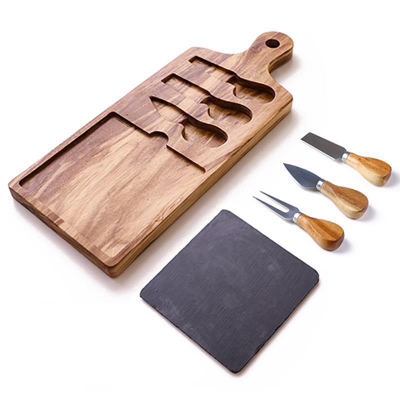 G'vinah Slate and Cheese Board Set - TOV Collection