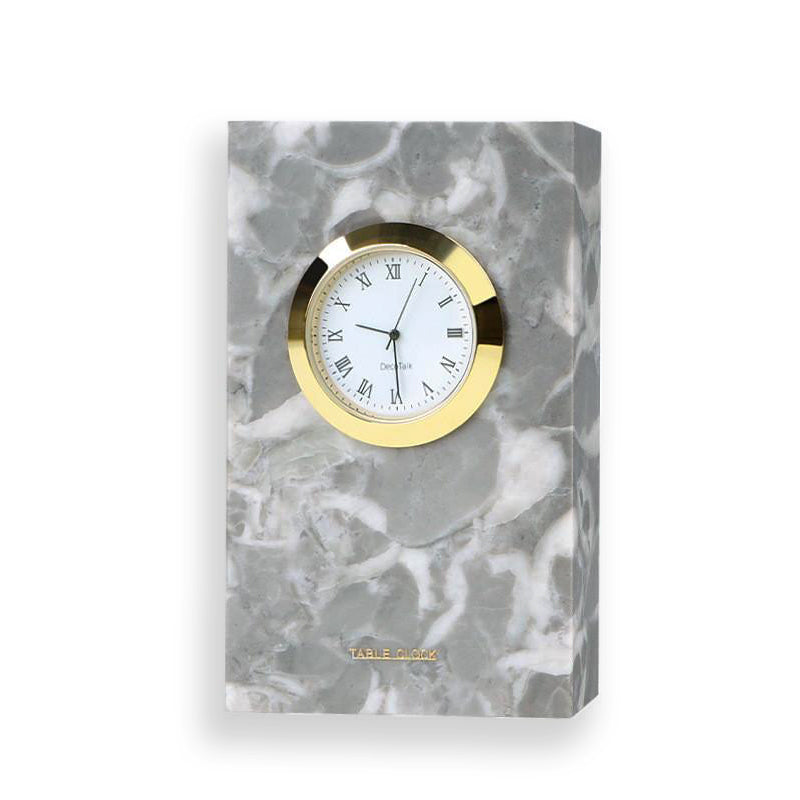 Moderna DecoTalk Marble Table Clock