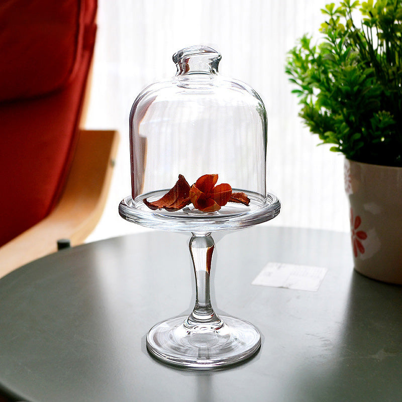 Glass Domed Cake Stand