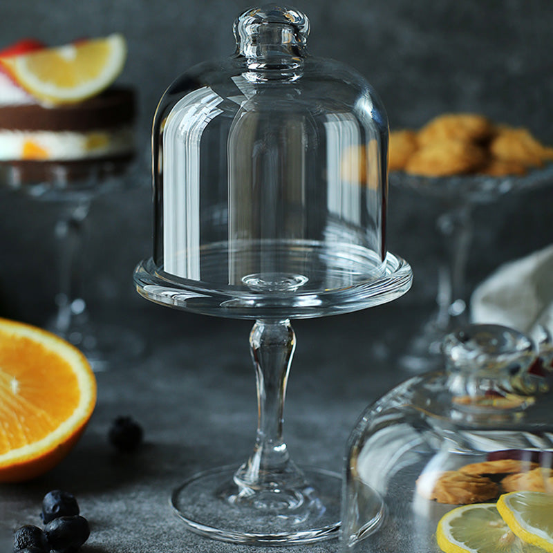 Glass Domed Cake Stand