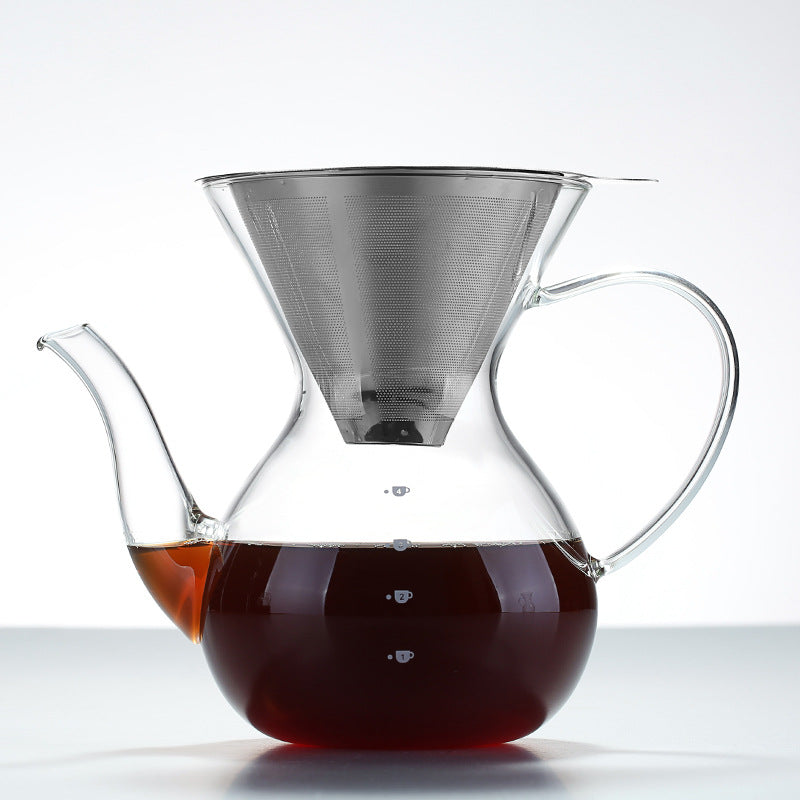 Ketfe 800-ml Serving Pour-Over Coffee Maker