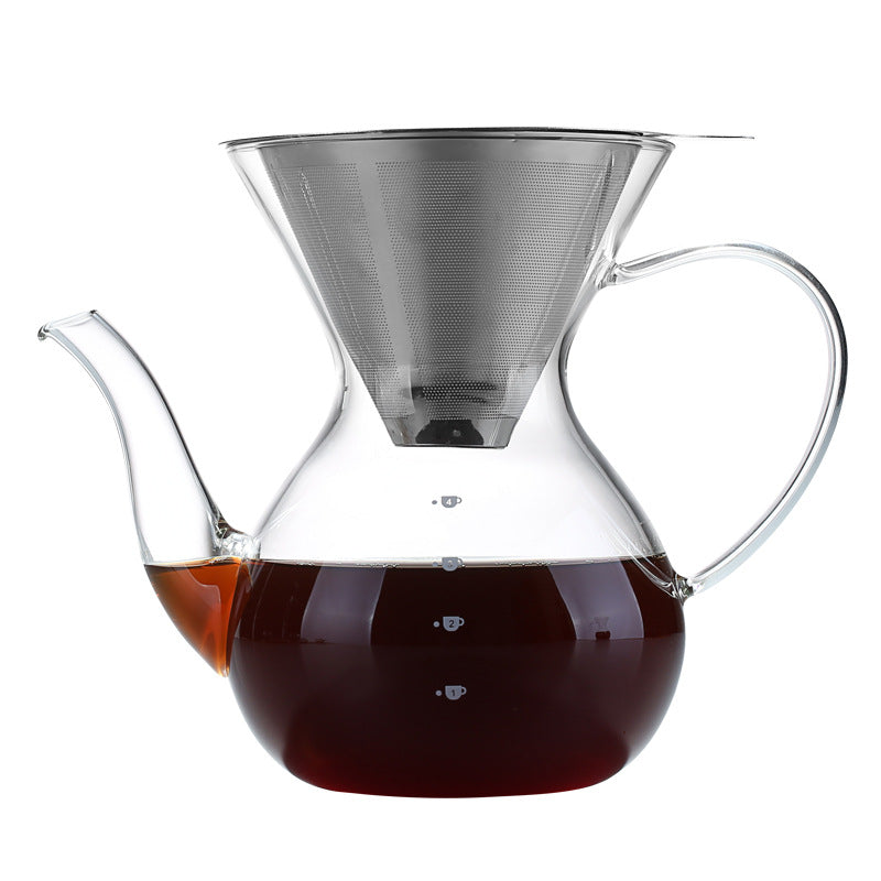 Ketfe 800-ml Serving Pour-Over Coffee Maker