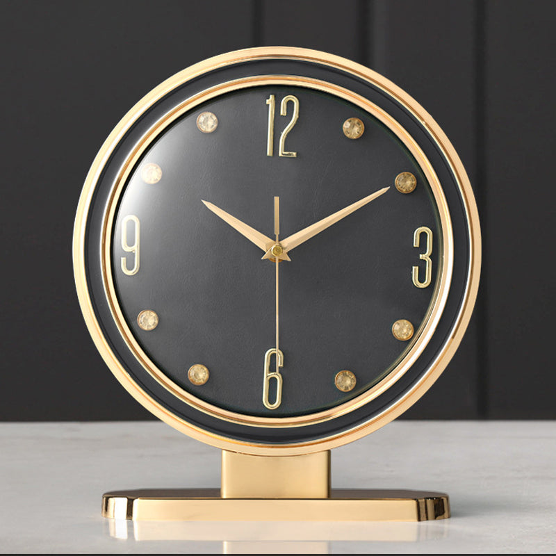 Tannis Armens Leather Stand Clock