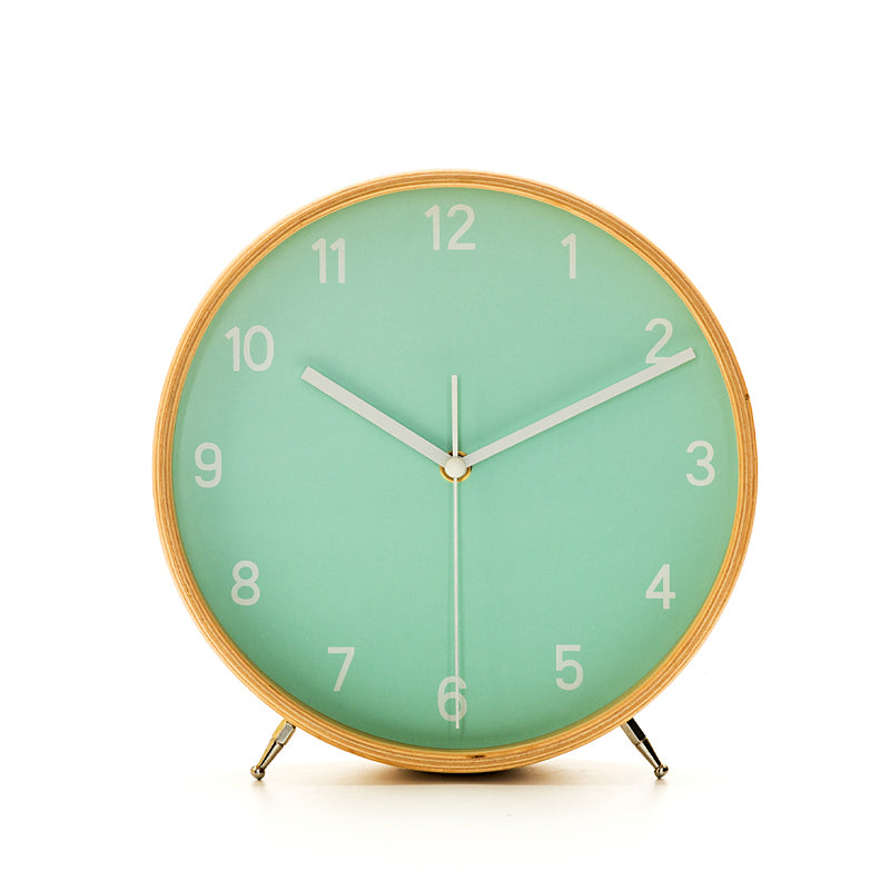 IONA Nordic Wooden Clock