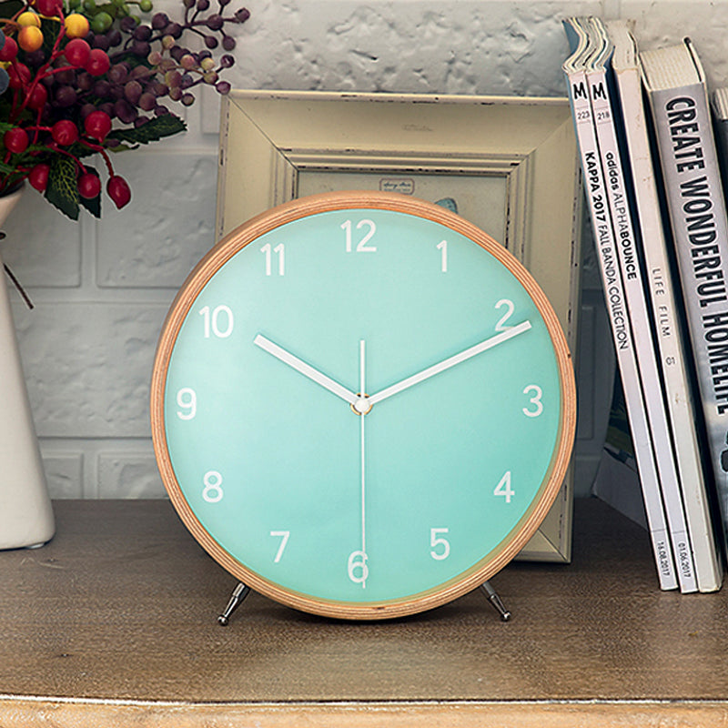 IONA Nordic Wooden Clock