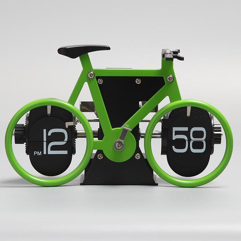 Bicycle Page Flip Clock
