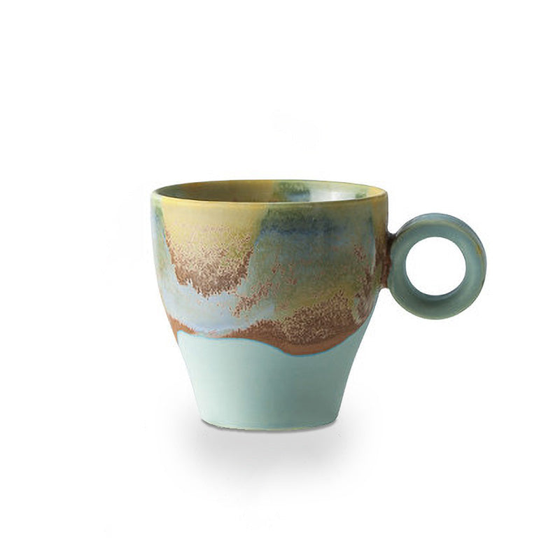 Half-Chen Powderblue Semi-Glazed Mug
