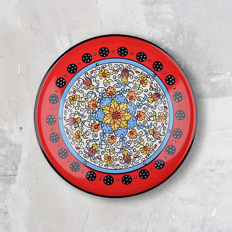 Hana' Poet Underglaze Dinner Plate