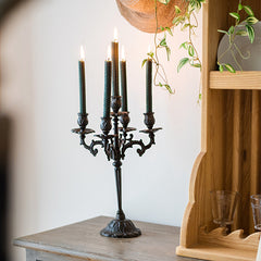 Candle or Tea Light Holder Gothic Vintage Handmade Wrought Iron Abstra –  JAMsCraftCloset