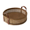 Hurley Leather Handle Rattan Basket