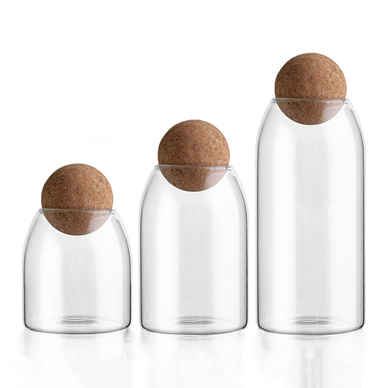 Iball Glass Cork Storage