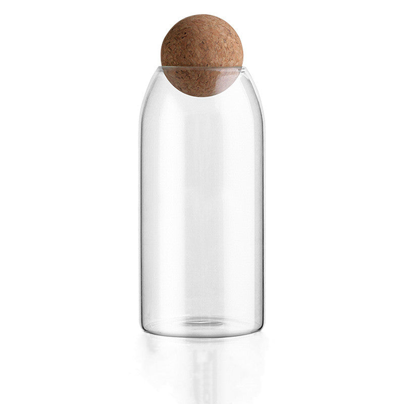 Iball Glass Cork Storage