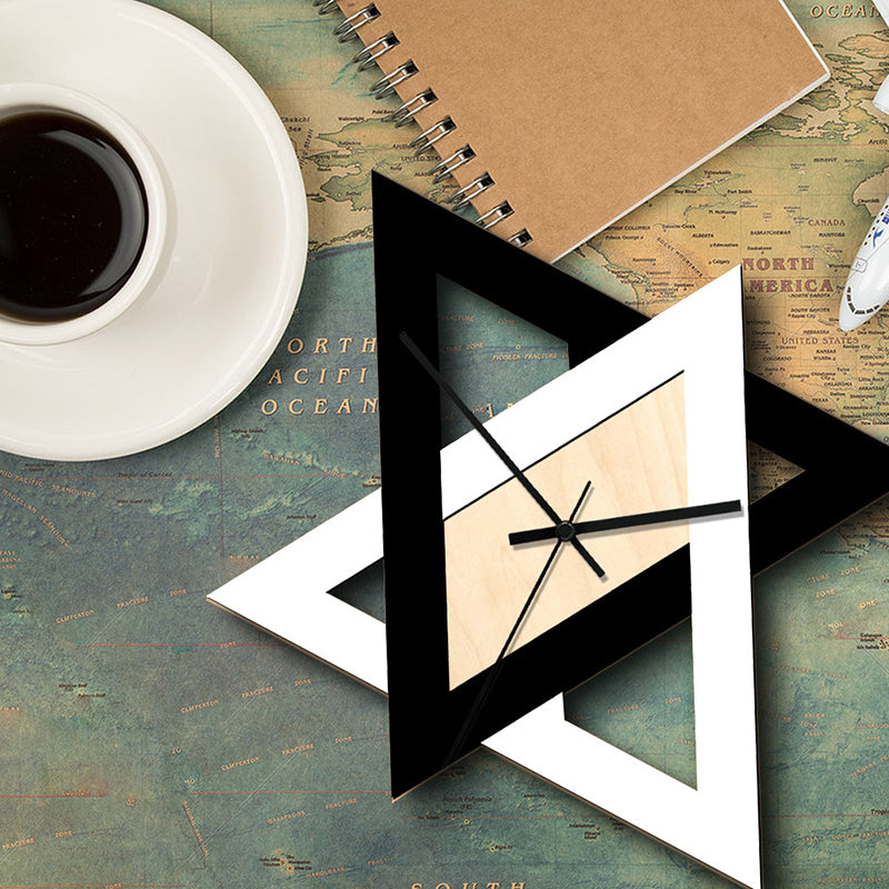 Ibri Hexagonal Wall Clock