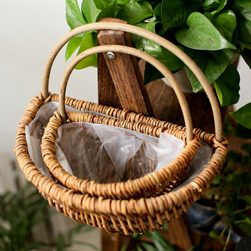 Jolla Rattan Wall Basket