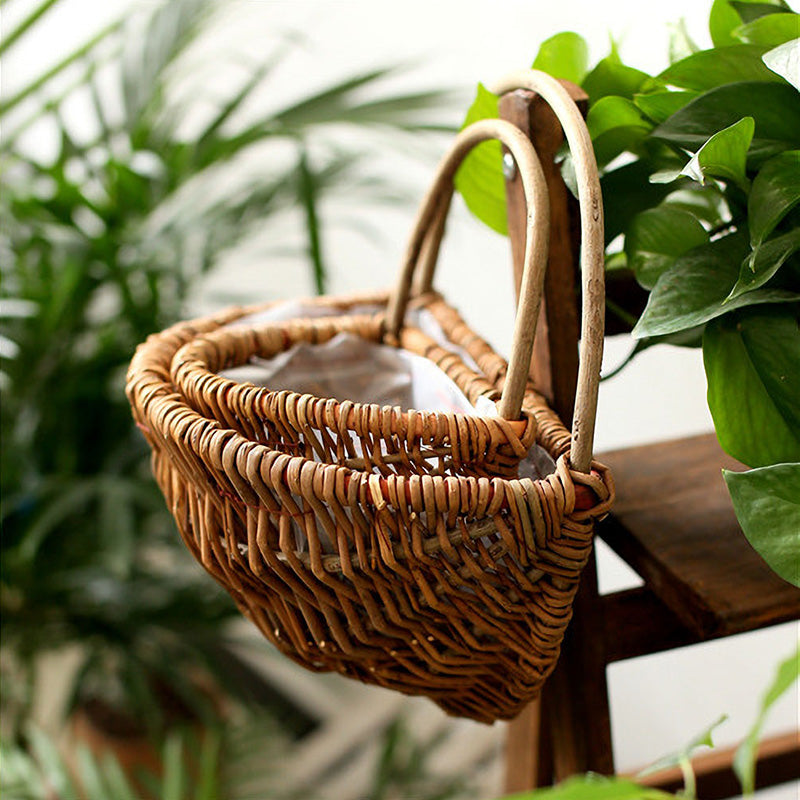 Jolla Rattan Wall Basket