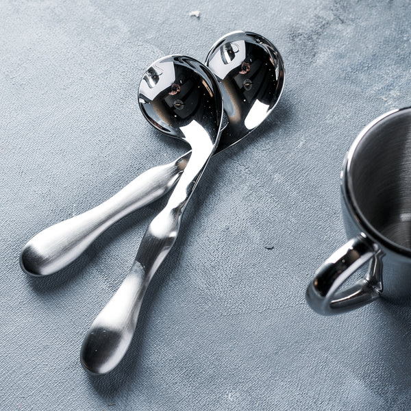 Goux Creative Teaspoon | Irregular Design Feeding Flatware | Stainless ...