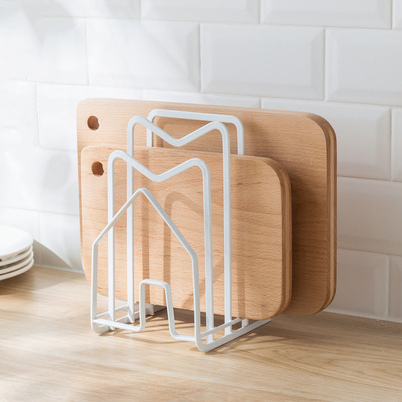 Kawasimaya Cutting Board and Pot Lid Organizer