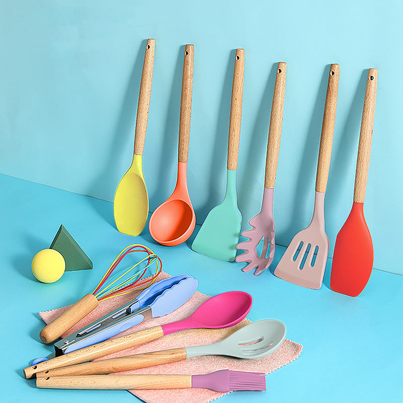Keshet Colorful Silicone Utensil Sets