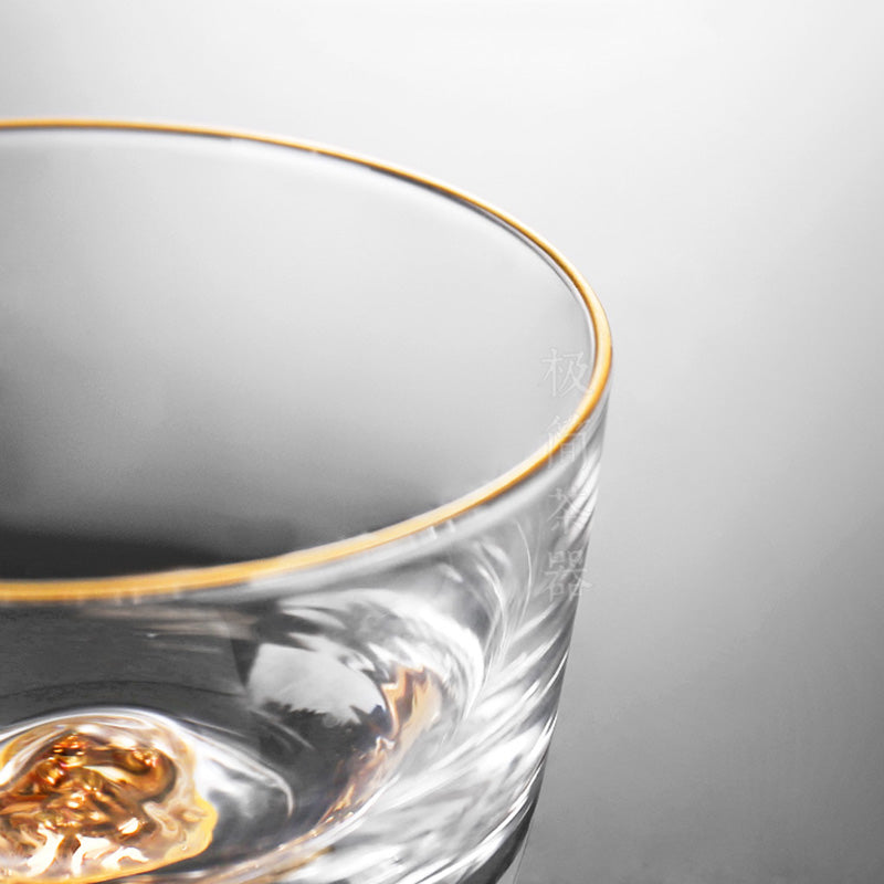 Kinpaku Zen Mount Whiskey Glass