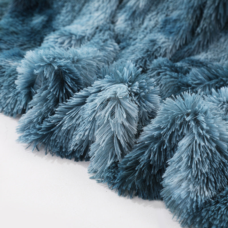 Liyun Aegean Fluffy Throw Blanket