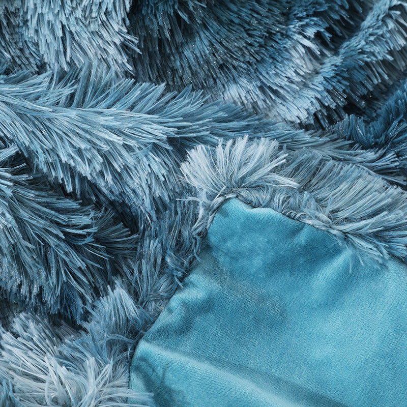 Liyun Aegean Fluffy Throw Blanket
