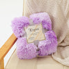 Liyun Lavender Fluffy Throw Blanket