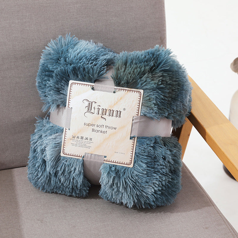 Liyun Aegean Fluffy Throw Blanket