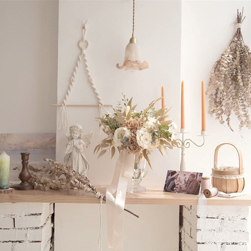 Macrame Towel Wall Hanger