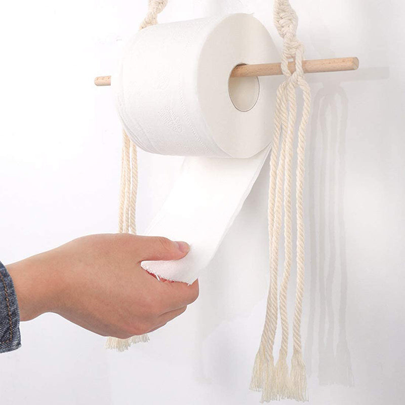 Macrame Towel Wall Hanger