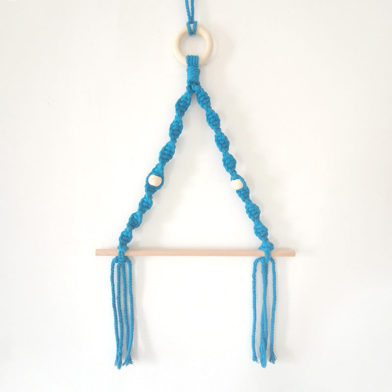 Macrame Towel Wall Hanger