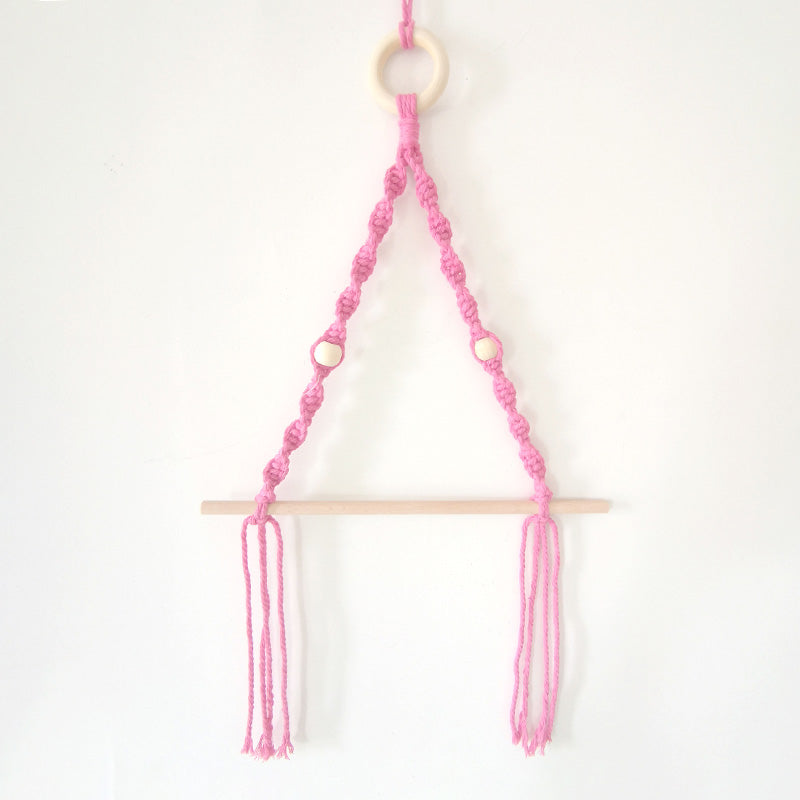 Macrame Towel Wall Hanger
