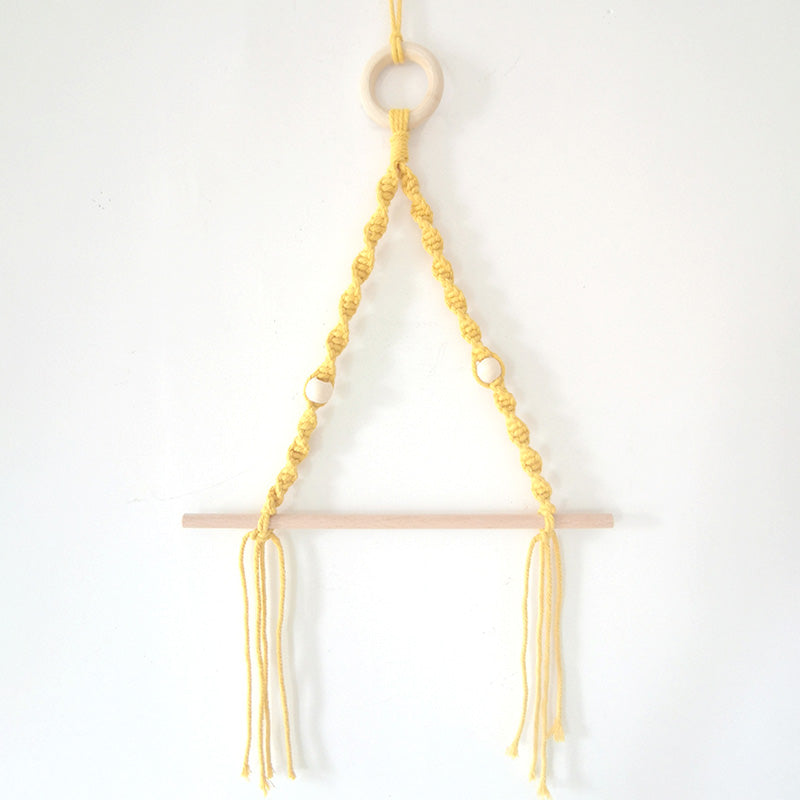 Macrame Towel Wall Hanger