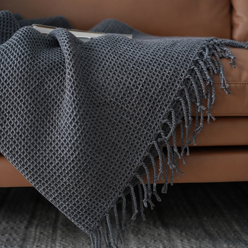 Mendoza Dark Mesh Throw