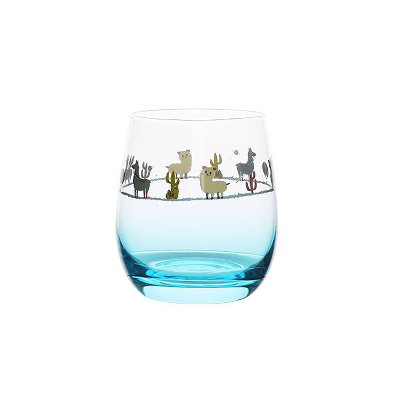 Merry Alpaca Tumbler Glass