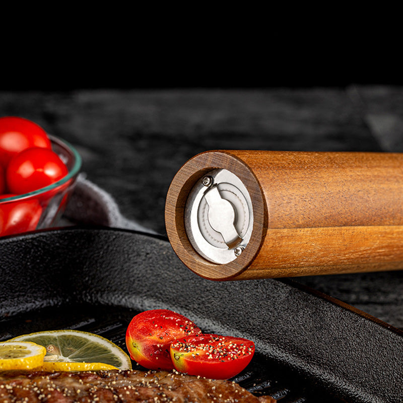 Mithqah 8&quot; Natural Pepper Mill