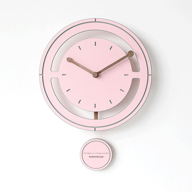 Noridongsan Splice Pendulum Wall Clock