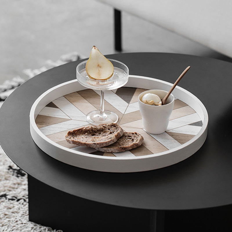 Boho Round Combi Wood Tray