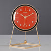 Tannis Armens Leather Pendulum Clock