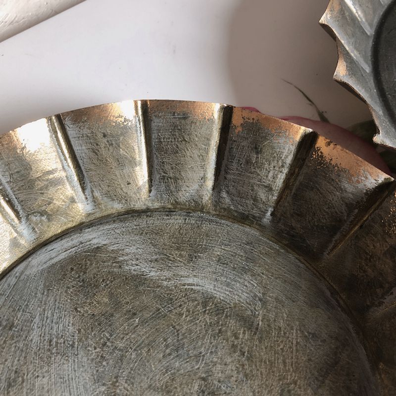 Oriental Hammered Iron Serving Plates