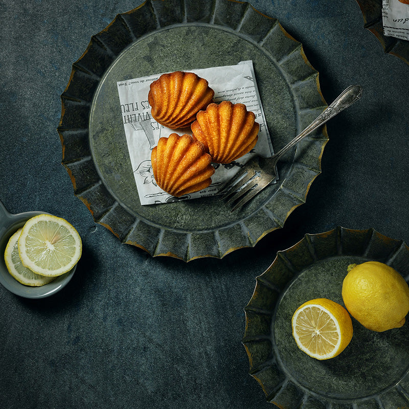 Oriental Hammered Iron Serving Plates