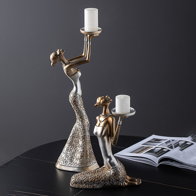 Ouruiya Femme Candlestick