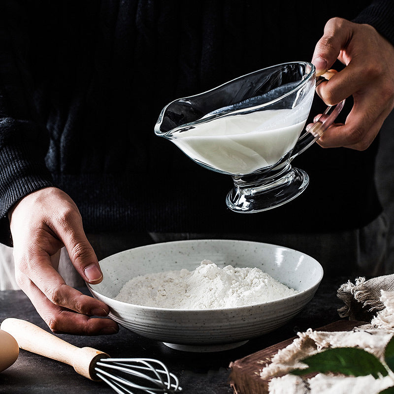 Pasabahce Glass Gravy Boat