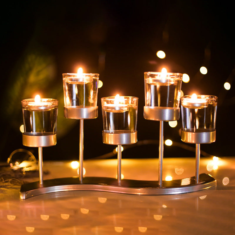 Pentex Metal Tealight Candelabra