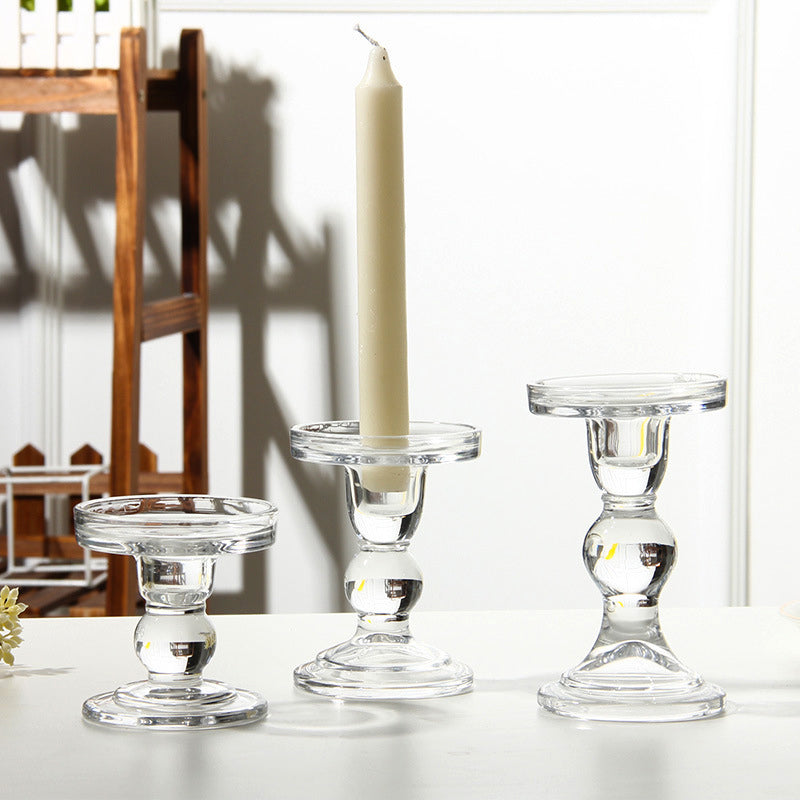 Peqod Glass Candle Holder